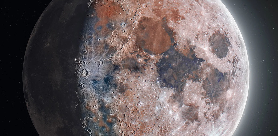 Η εκθαμβωτική Σελήνη